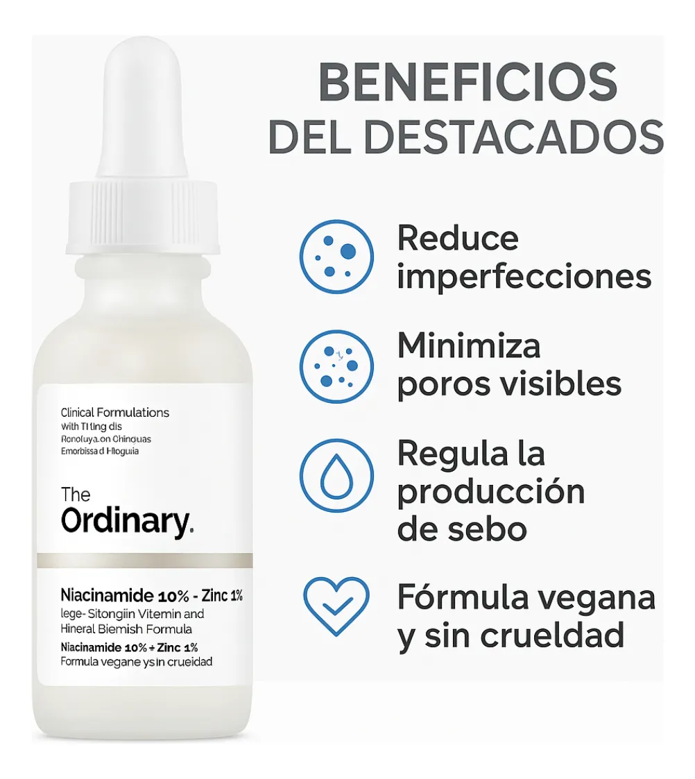 Sérum Niacinamida The Ordinary
